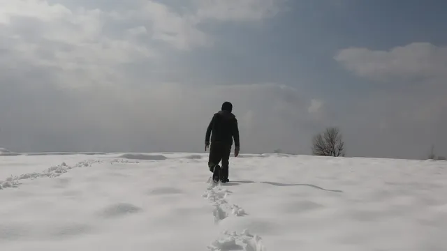 Snow fell in the driest place on Earth