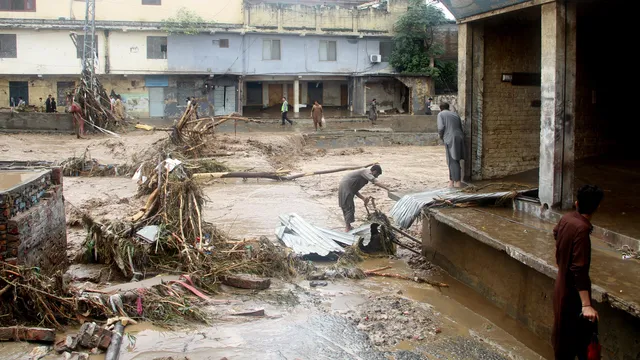 Torrential rains and floods claimed hundreds of lives in Pakistan and Kashmir