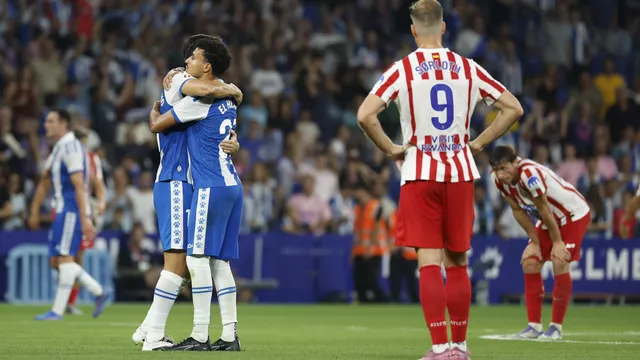 Atletico Madrid on the losing end in their first La Liga match