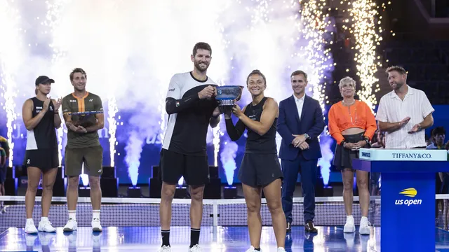 Errani, Vavassori defend mixed doubles title at US Open