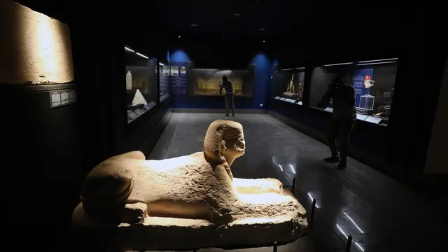 Remains of a Sunken City Discovered near Alexandria