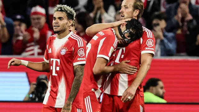 Bayern score 6 at RB Leipzig