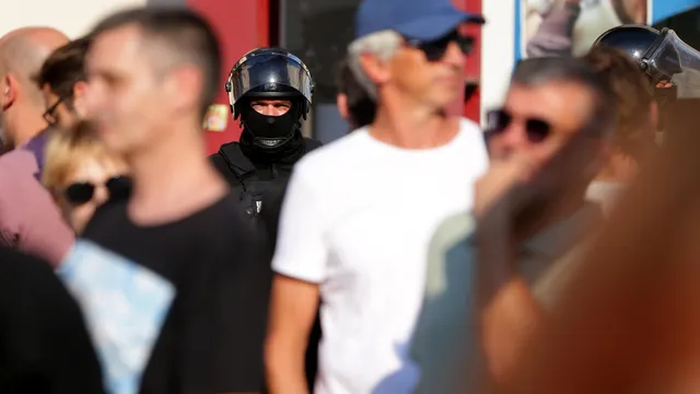 Protest in support of Serbian student Nikolina Sindželić in Obrenovac