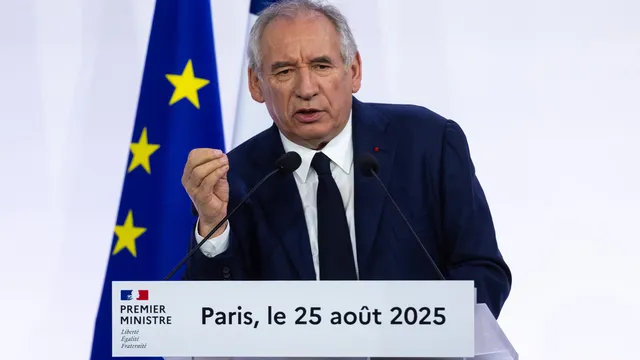 French PM François Bayrou will ask for confidence vote on September 8