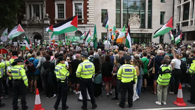 67 People Charged with Supporting Palestine Action in London