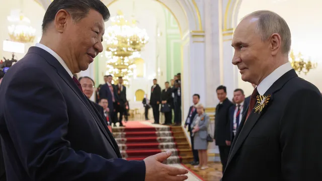 Putin lands in Tianjin for summit hosted by China