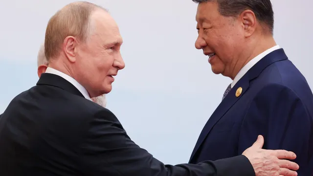 Putin to Xi: Relations between Russia and China have reached an unprecedented level