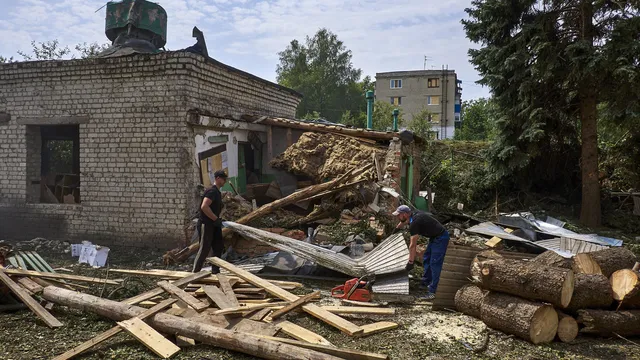 Russian drones cut off power to thousands of people in Ukraine