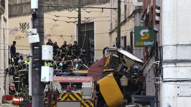 At least 15 dead in Lisbon funicular accident
