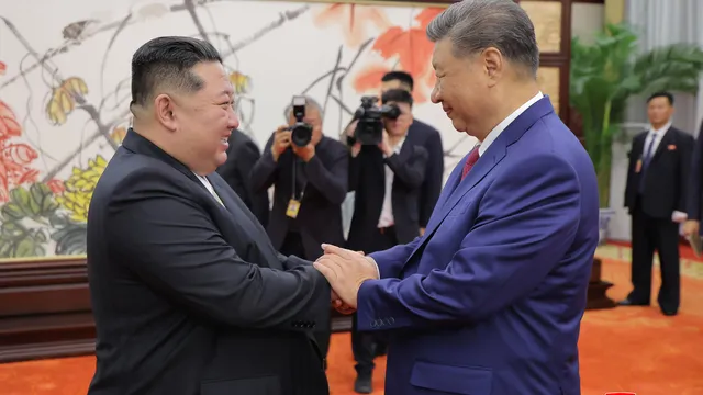 Kim assured Xi of his "unwavering will" for the "stable development" of relations