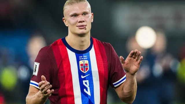 Norway won 11-1, Haaland scored five goals