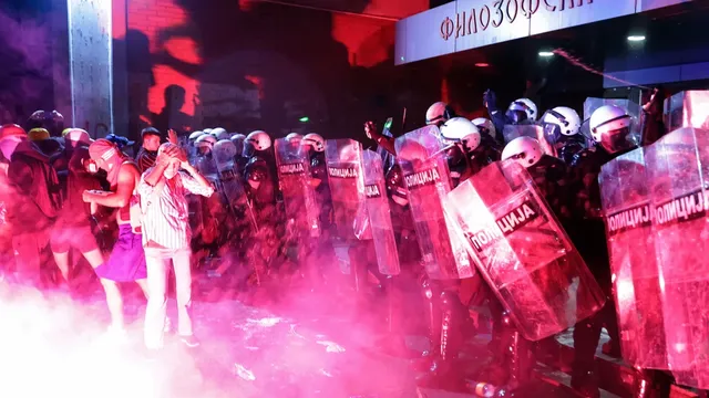 Serbian students: The regime used dangerous gas during the protest in Novi Sad